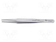 Tweezers; 125mm; Blades: narrowed; Blade tip shape: flat BERNSTEIN