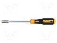 Screwdriver; 6-angles socket; HEX 7mm; Blade length: 125mm BERNSTEIN