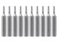 Screwdriver bit; Torx®; TX05; 10pcs. BERNSTEIN