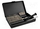 Kit: screwdriver bits; ESD; 45pcs. BERNSTEIN