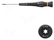 Screwdriver: precision; Torx®; TX01; Blade length: 50mm; ESD BERNSTEIN