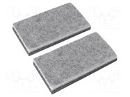 Set of protective jaws; 2pcs; vice BERNSTEIN