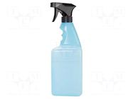 Cleanroom acces: dosing bottles; 946ml; dissipative; ESD ANTISTAT