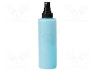 Tool: dosing bottles; blue (bright); polyurethane; 236ml; 1÷10GΩ ANTISTAT