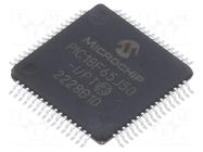 IC: PIC microcontroller; 48MHz; 2÷3.6VDC; SMD; TQFP64; PIC18 MICROCHIP TECHNOLOGY