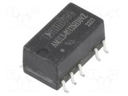 Converter: DC/DC; 1W; Uin: 4.5÷5.5VDC; Uout: 12VDC; Iout: 80mA; SMT AIMTEC