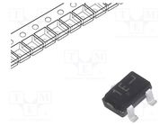 Transistor: NPN; bipolar; 45V; 0.1A; 0.2W; SC70,SOT323 