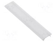 Cover for LED profiles; white; 1m; push-in GTV Poland