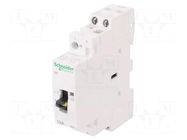 Contactor: 2-pole installation; 16A; 230÷240VAC; NO x2; IP20; ICT SCHNEIDER ELECTRIC