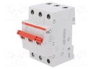 Switch-disconnector; Poles: 3; for DIN rail mounting; 40A; 415VAC ABB
