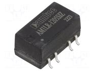 Converter: DC/DC; 1W; Uin: 11.4÷12.6VDC; Uout: 5VDC; Iout: 200mA; SMT AIMTEC