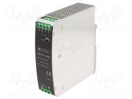 Power supply: switched-mode; for DIN rail; 120W; 12VDC; 10A; 85% AIMTEC
