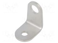 Holder; sensors; stainless steel; Mount.hole diam: 8mm; W: 16mm ELESA+GANTER