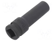 Socket; 6-angles,socket spanner,impact; HEX 13mm; 1/2"; long BETA