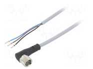 Cable: for sensors/automation; M8; PIN: 3; angled; 5m; plug; 60VDC FESTO