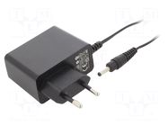 Power supply: switching; mains,plug-in; 5VDC; 2A; 10W; Out: 3,5/1,3 POS