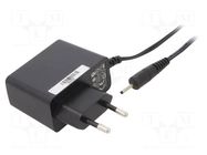 Power supply: switching; mains,plug-in; 12VDC; 0.5A; 6W; 78.88% POS