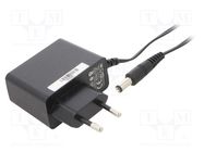 Power supply: switching; mains,plug-in; 12VDC; 0.5A; 6W; Plug: EU POS