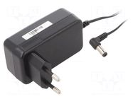 Power supply: switching; mains,plug-in; 12VDC; 2A; 24W; 86.2%; POSC POS