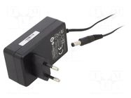 Power supply: switching; mains,plug-in; 12VDC; 3A; 36W; 87.41% POS