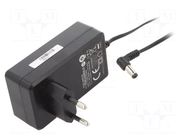 Power supply: switching; mains,plug-in; 12VDC; 3A; 36W; 87.41% POS