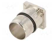 Enclosure for connectors: M23; ComLock,external thread; EMC HARTING