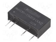 Converter: DC/DC; 1W; Uin: 14.25÷15.75VDC; Uout: 5VDC; Iout: 200mA AIMTEC