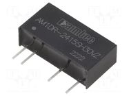 Converter: DC/DC; 1W; Uin: 22.8÷25.2VDC; Uout: 15VDC; Iout: 67mA AIMTEC