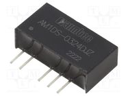 Converter: DC/DC; 1W; Uin: 2.97÷3.63V; Uout: 24VDC; Uout2: -24VDC AIMTEC