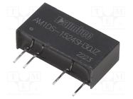 Converter: DC/DC; 1W; Uin: 13.5÷16.5V; Uout: 24VDC; Iout: 42mA; SIP7 AIMTEC