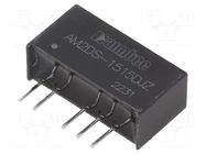 Converter: DC/DC; 2W; Uin: 13.5÷16.5VDC; Uout: 15VDC; Uout2: -15VDC AIMTEC