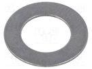Washer; round; M8; D=14mm; h=0.5mm; steel; Plating: plain oiled BOSSARD