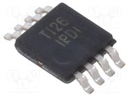 IC: instrumentation amplifier; Ch: 1; VSSOP8; 1V/V,1kV/V; tube TEXAS INSTRUMENTS