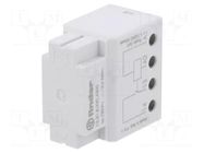 Relay: installation; impulse; NO; Ucoil: 230VAC; in mounting box FINDER