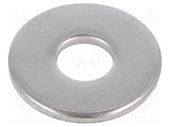 Washer; round; M6; D=18mm; h=1.6mm; A2 stainless steel; DIN 9021 KRAFTBERG