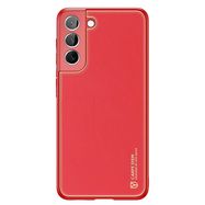 Dux Ducis Yolo elegant cover made of ecological leather for Samsung Galaxy S22 + (S22 Plus) red, Dux Ducis
