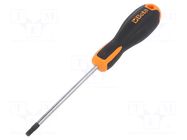 Screwdriver: standard; hex key; HEX 4mm; EVOX; Blade length: 100mm BETA