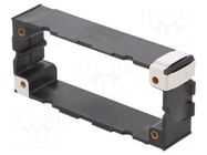 Frame for contact inserts; size 16B; Han® B,Rear Fit; IP65 HARTING