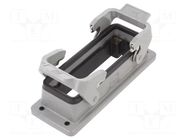 Enclosure for connectors: HDC; size 24B; for panel mounting HARTING