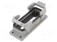 Enclosure for connectors: HDC; size 24B; for panel mounting HARTING