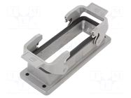 Enclosure for connectors: HDC; size 24B; for panel mounting HARTING