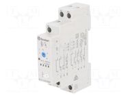 Timer; 0,1s÷24h; SPDT; 12÷240VAC; 12÷240VDC; 80; -25÷55°C; PIN: 6 FINDER