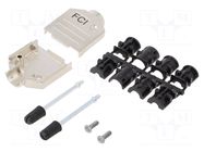 Straight; Enclos.mat: metal AMPHENOL COMMUNICATIONS SOLUTIONS