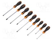 Kit: screwdrivers; Phillips,slot; EVOX; 10pcs. BETA