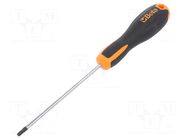 Screwdriver: standard; hex key; HEX 3mm; EVOX; Blade length: 100mm BETA