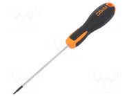 Screadriver: standard; hex key; HEX 1.5mm; EVOX BETA