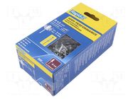 Rivet; aluminium; Rivet diam: 4.8mm; L.rivet: 14mm; 300pcs. RAPID