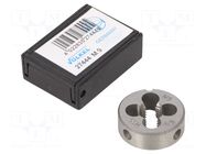 Threading die; high speed steel; M9; 1.25; Ø: 25mm; Thk: 9mm; 6g VÖLKEL