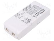 Power supply: switched-mode; LED; 12W; 15÷54VDC; 180÷500mA; OUT: 1 BRIDGELUX