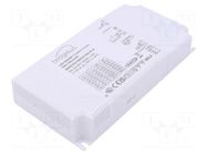 Power supply: switching; LED; 75W; 23÷71VDC; 1050÷1600mA; -20÷40°C BRIDGELUX